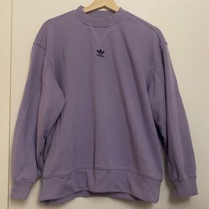 Adidas purple sweatshirt